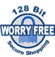 128 bit secure shopping cart