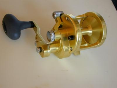 Avet MXL 2 speed gold